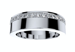 Wedding Set Ring Women Men Ring CAD Design-PSJM001V15 3D print model