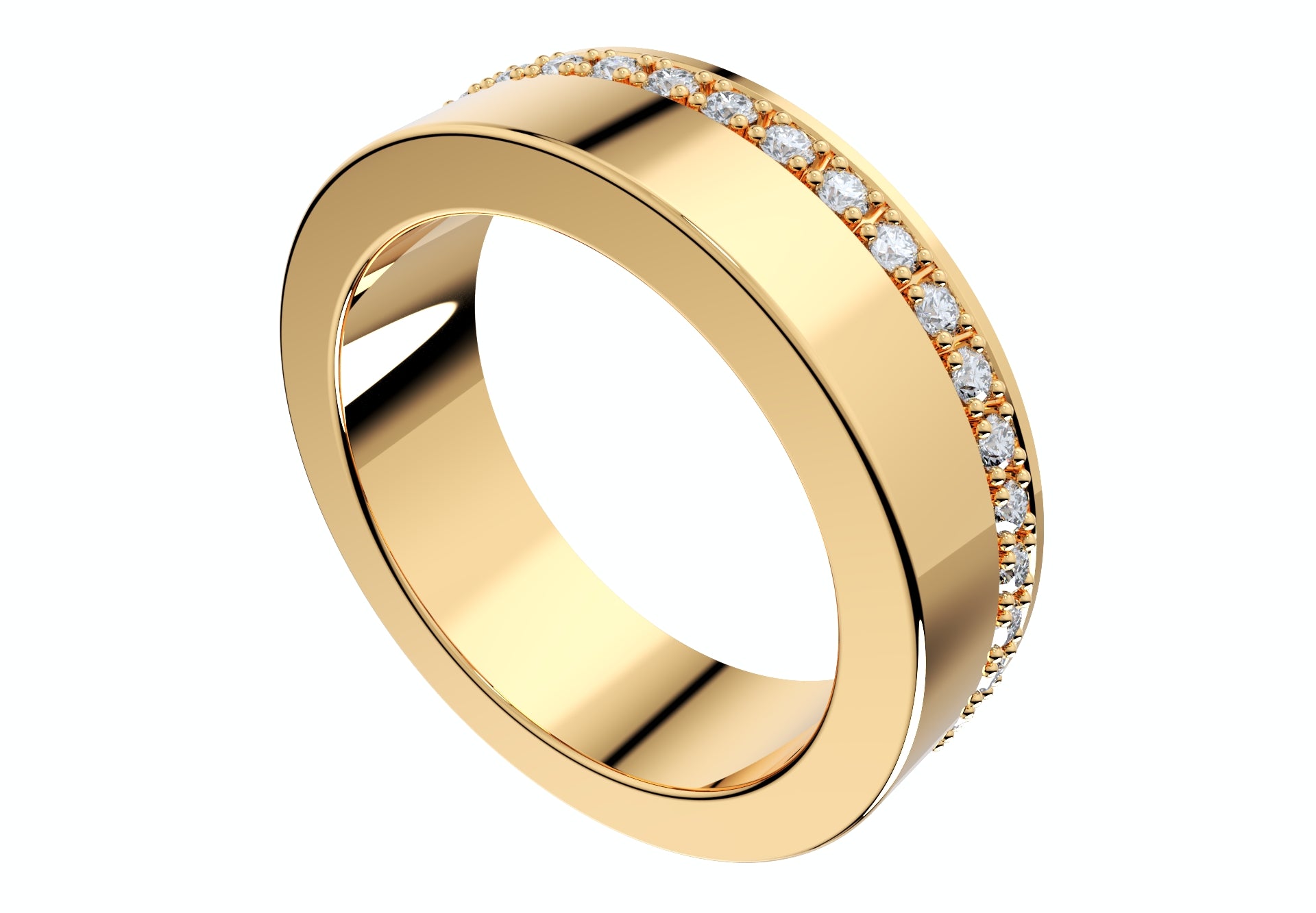 Wedding Set Ring Women Men Ring CAD Design-PSJM001V15 3D print model