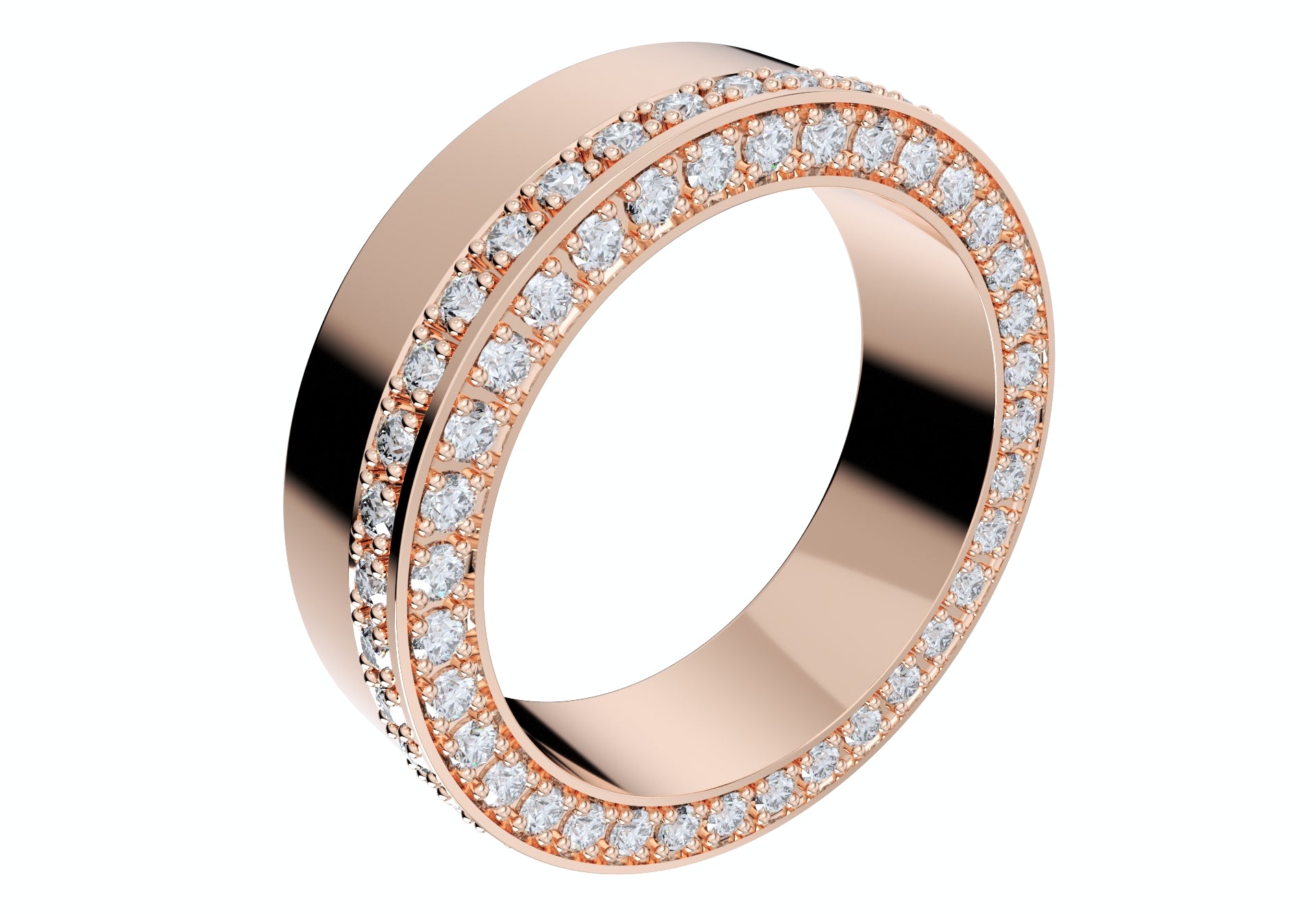 Wedding Set Ring Women Men Ring CAD Design-PSJM001V15 3D print model