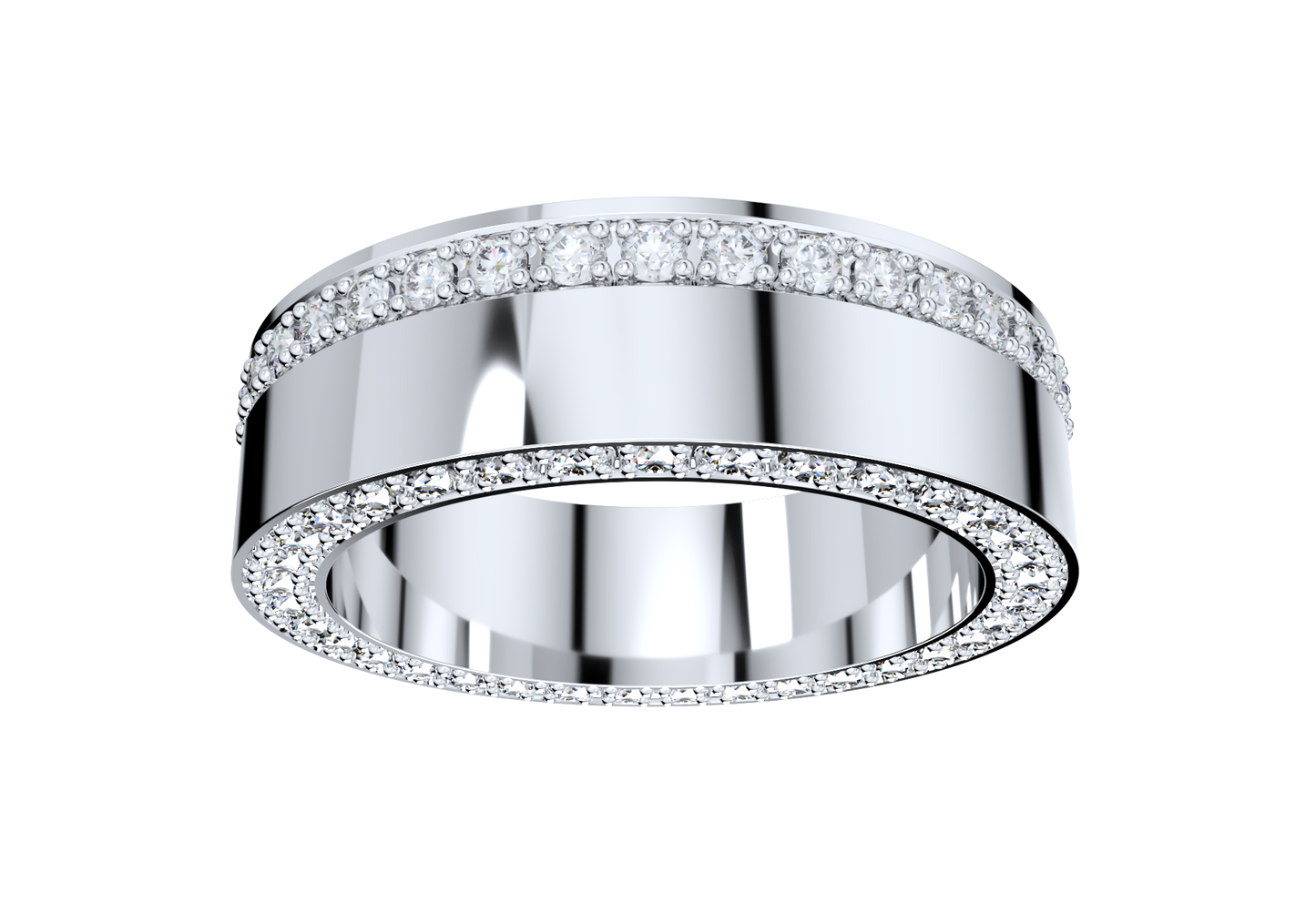 Wedding Set Rings For Women And Men CAD Design-PSJM001V17 3D print model