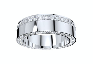 Wedding Set Rings For Women And Men CAD Design-PSJM001V17