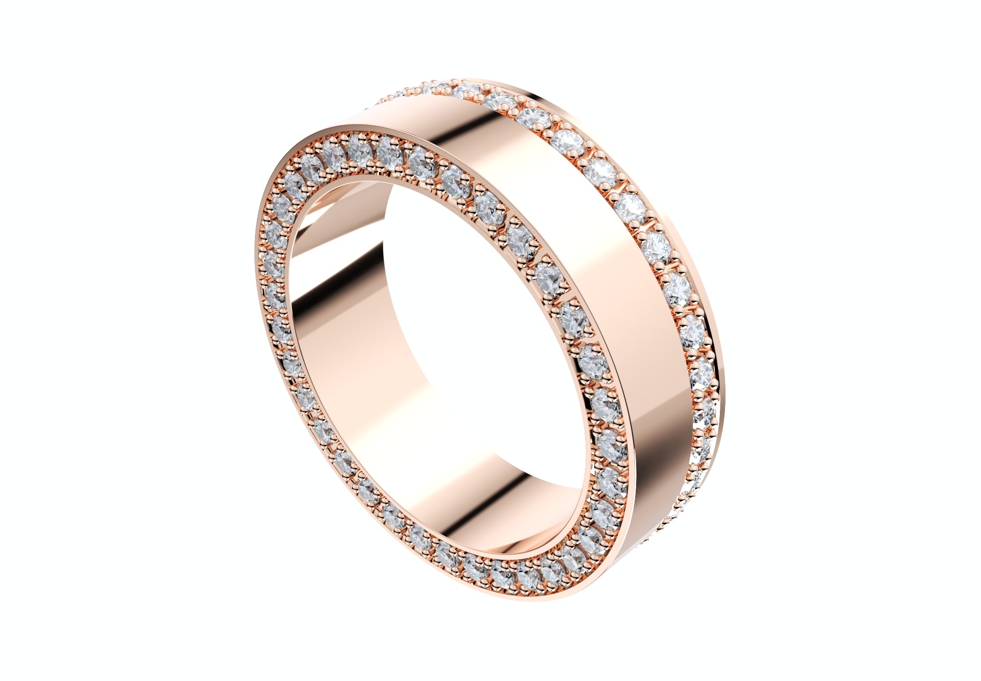 Wedding Set Rings For Women And Men CAD Design-PSJM001V17 3D print model