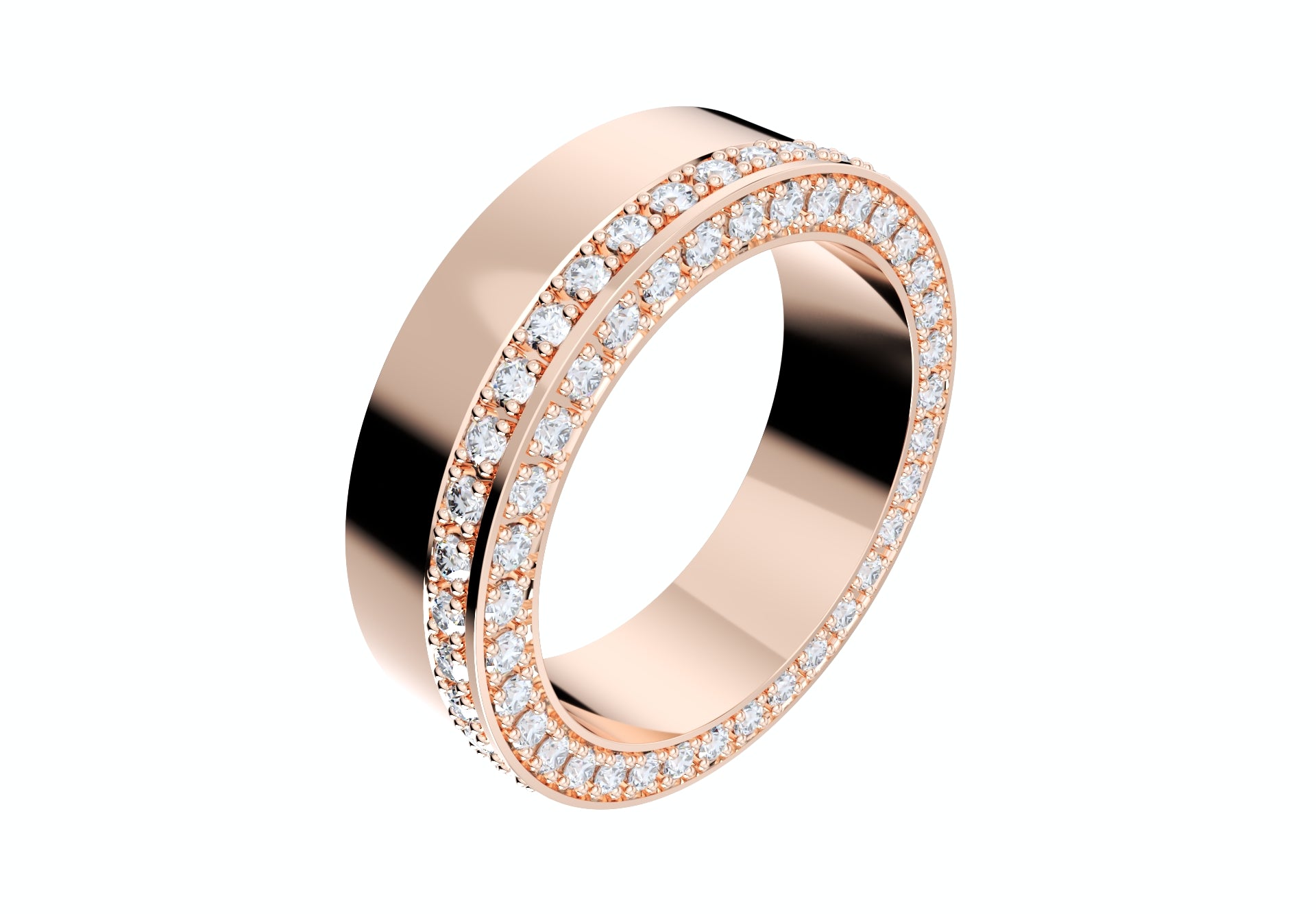 Wedding Set Rings For Women And Men CAD Design-PSJM001V17 3D print model