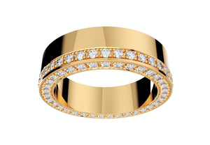 Wedding Set Rings For Women And Men CAD Design-PSJM001V17 3D print model