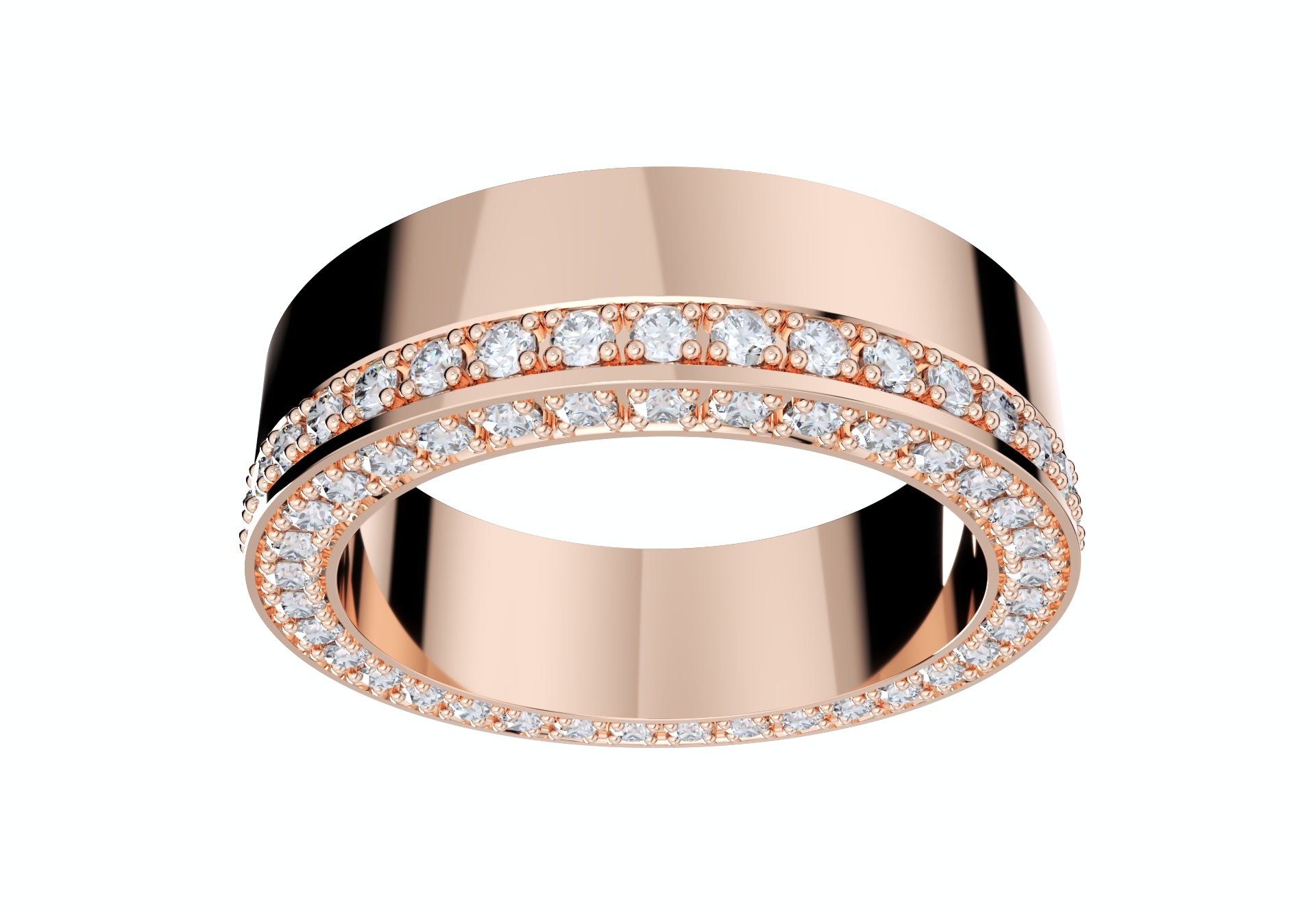 Wedding Set Rings For Women And Men CAD Design-PSJM001V17
