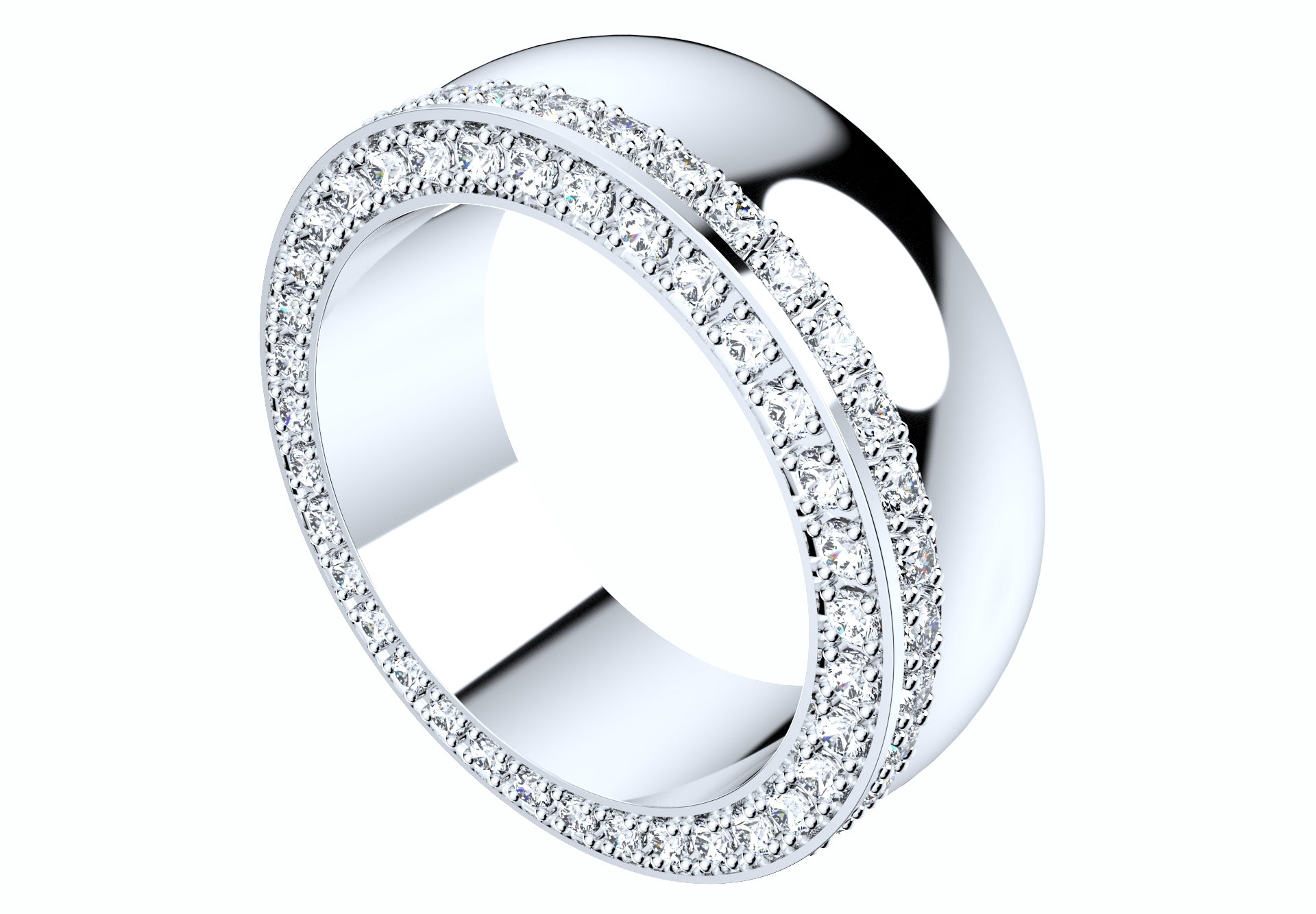Wedding Ring Set Women Men Ring CAD Design-PSJM001V2