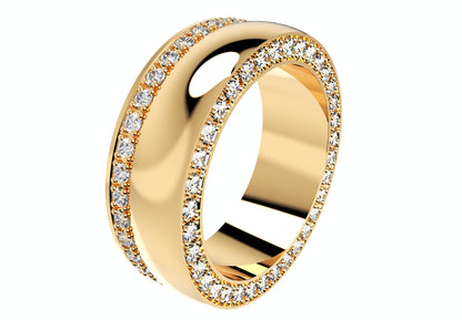 Wedding Ring Set Women Men Ring 3D CAD Design-PSJM001V3