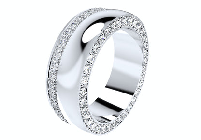 Wedding Ring Set Women Men Ring 3D CAD Design-PSJM001V3