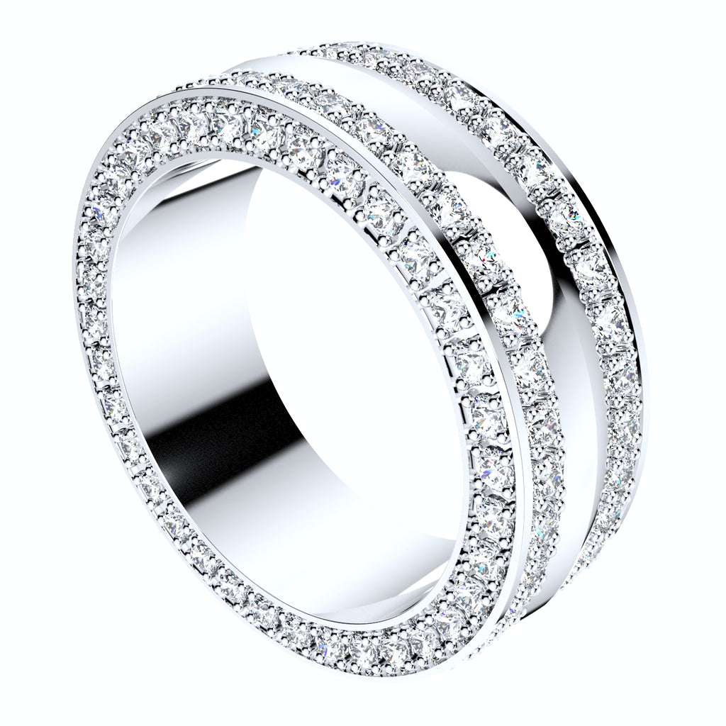 Wedding Ring Set Women Men Ring 3D CAD Design-PSJM001V4