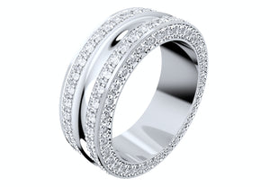 Wedding Ring Set Women Men Ring 3D CAD Design-PSJM001V5