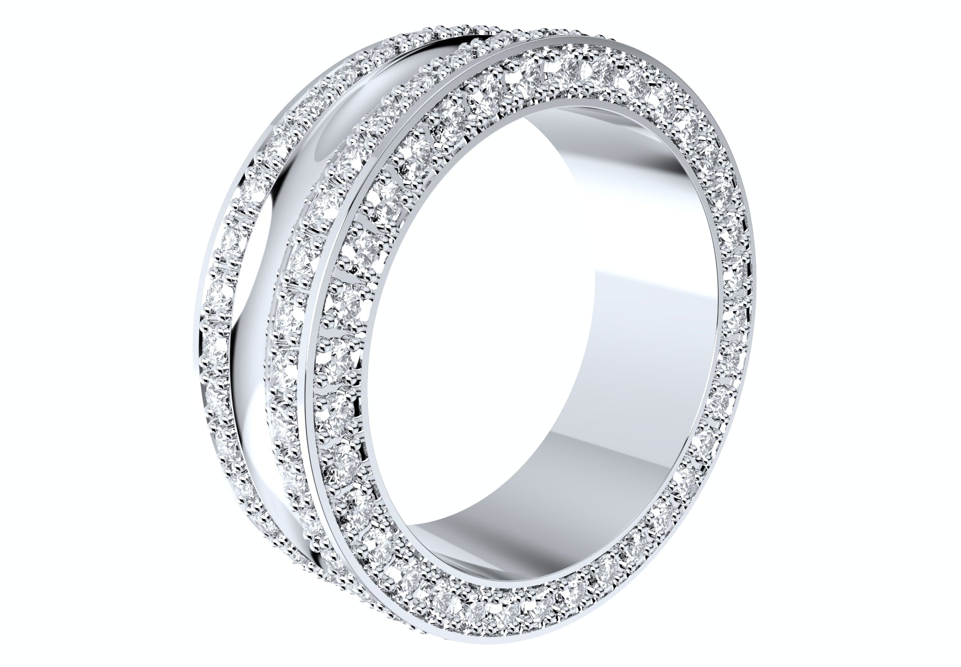 Wedding Ring Set Women Men Ring CAD Design-PSJM001V6