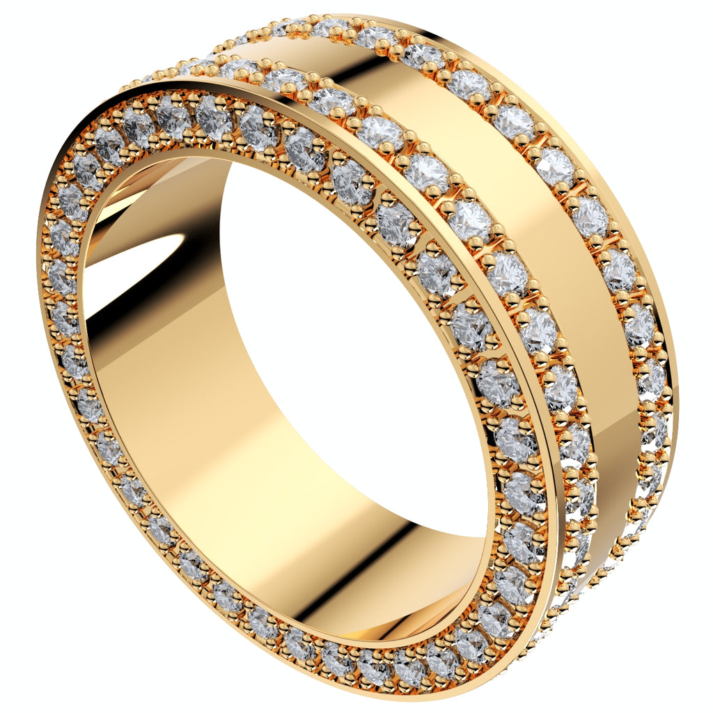 Wedding Ring Set Women Men Ring CAD Design-PSJM001V7