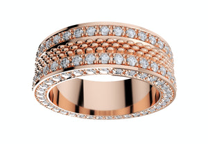 Wedding Ring Set Women Men Ring CAD Design-PSJM001V8