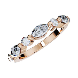 Wedding Set Ring CAD Design-PSTR02 3D Print Model